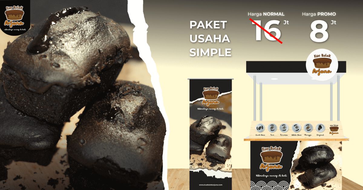 10 Rekomendasi Franchise Makanan untuk Pemula 7 Kue Balok Arjuna
