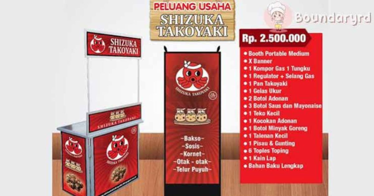 10 Rekomendasi Franchise Makanan untuk Pemula 10 Shizuka Takoyaki