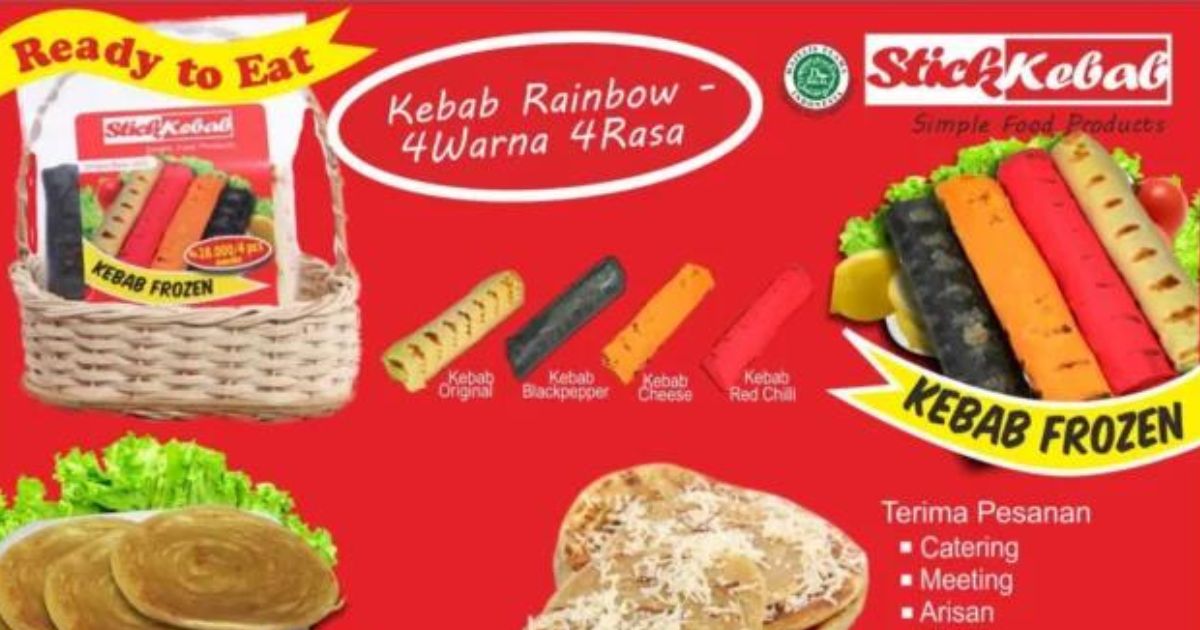 10 Rekomendasi Franchise Makanan untuk Pemula 12 Stick Kebab