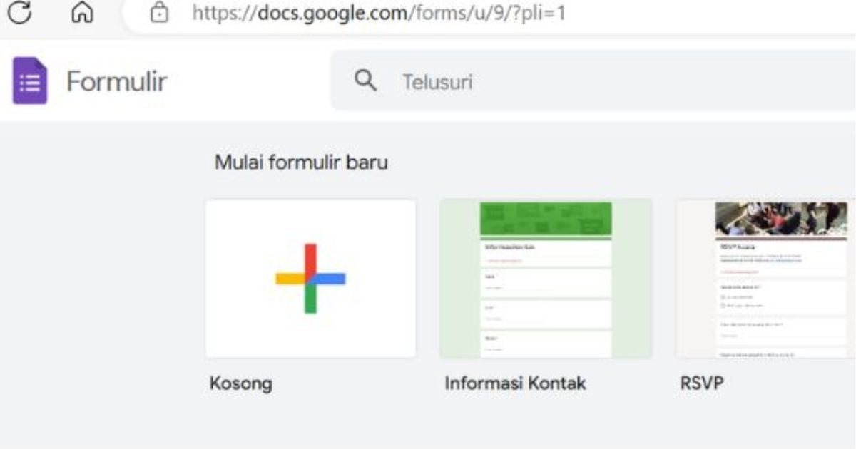 2 google form absensi