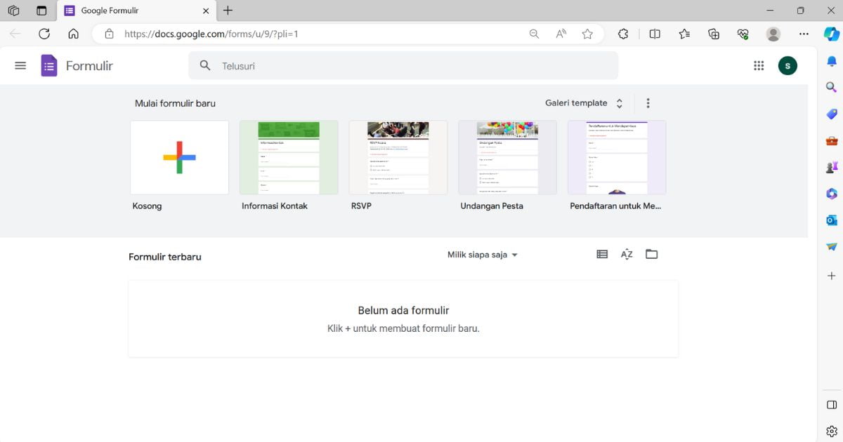 google form absensi