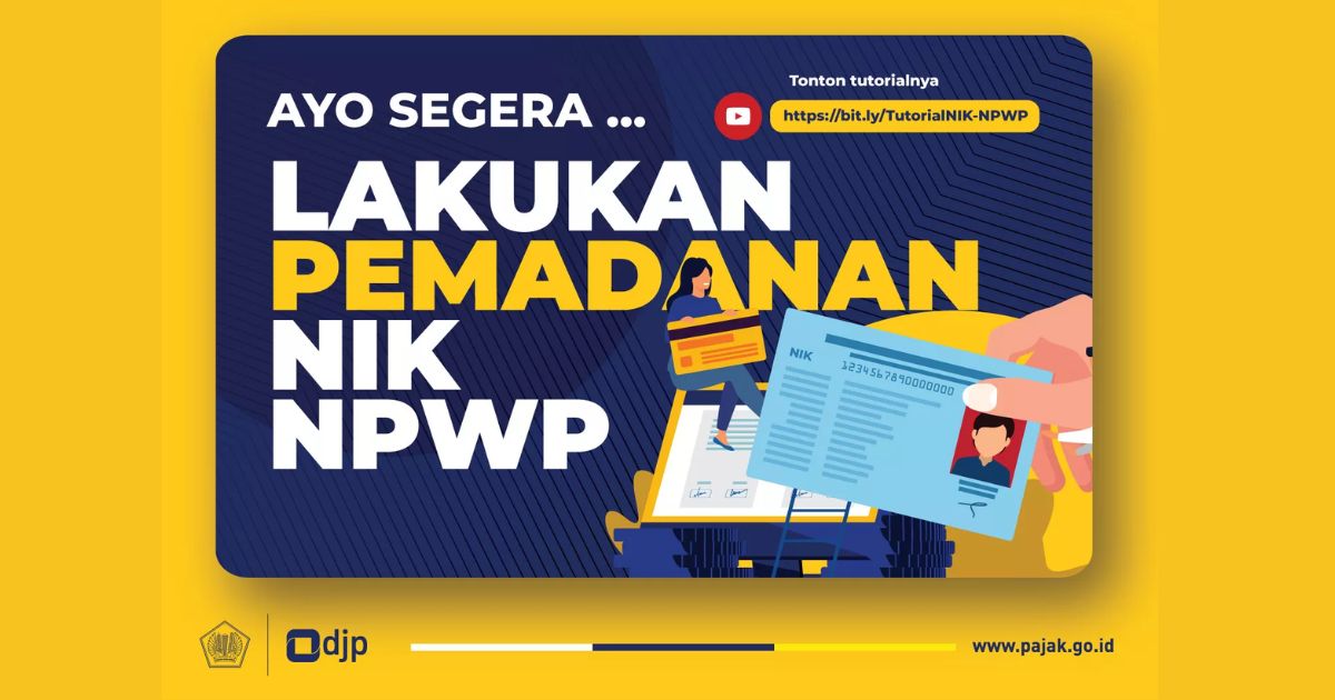 cara pemadanan nik dan npwp 1 2