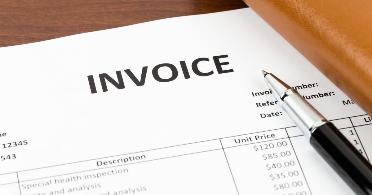 cara membuat invoice