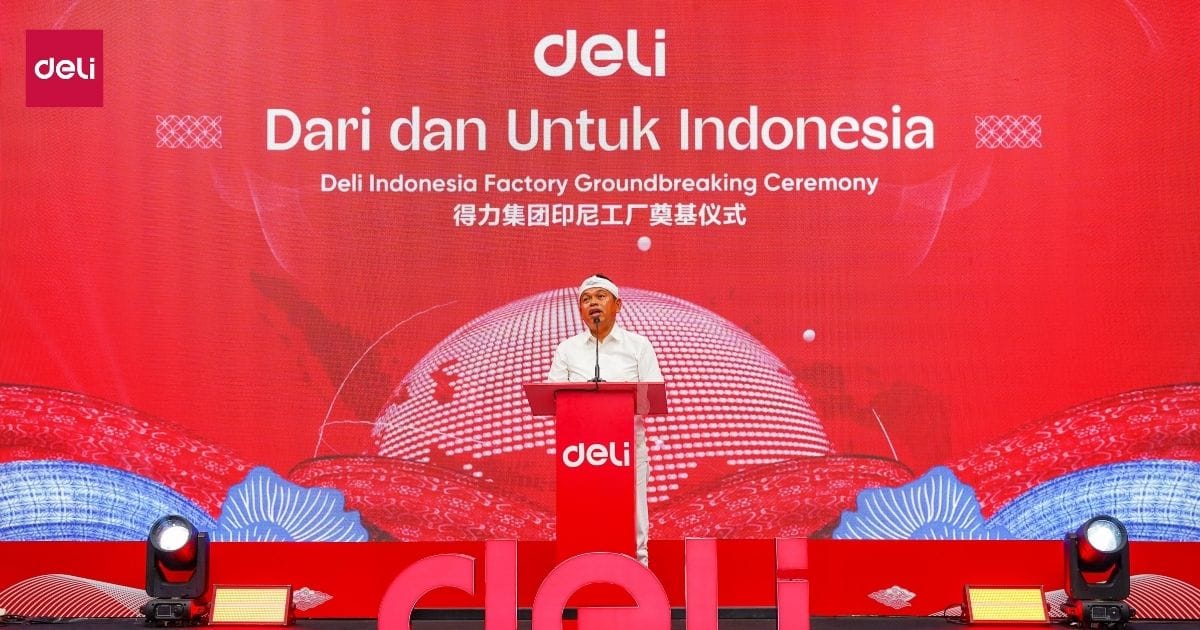Groundbreaking Pabrik Deli Indonesia di Karawang - Dedi Mulyadi