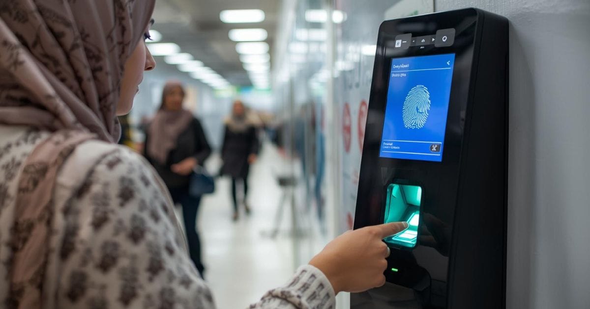 Fingerprint untuk absen