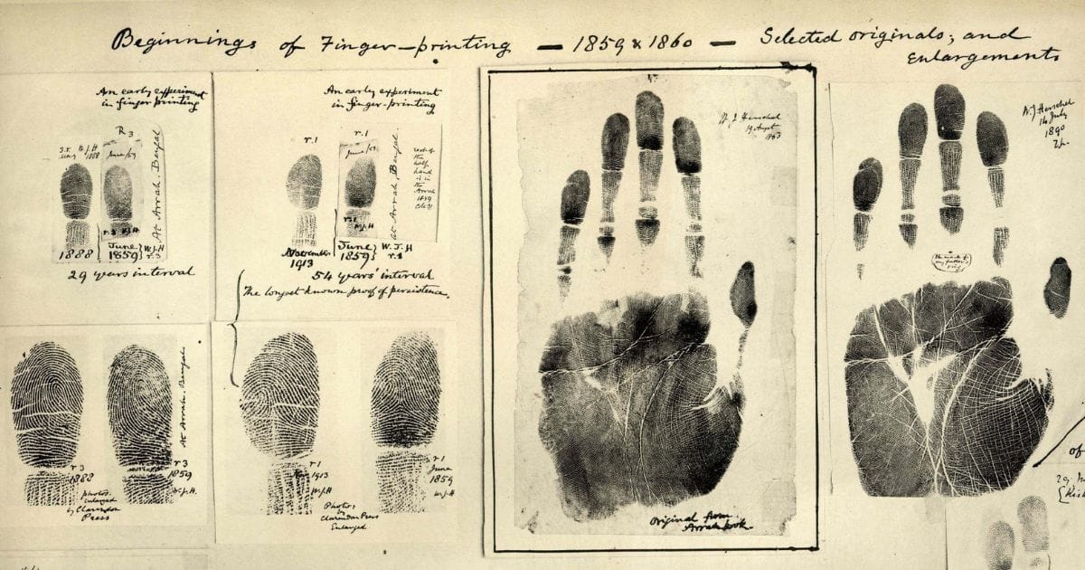 Sejarah Awal Fingerprint