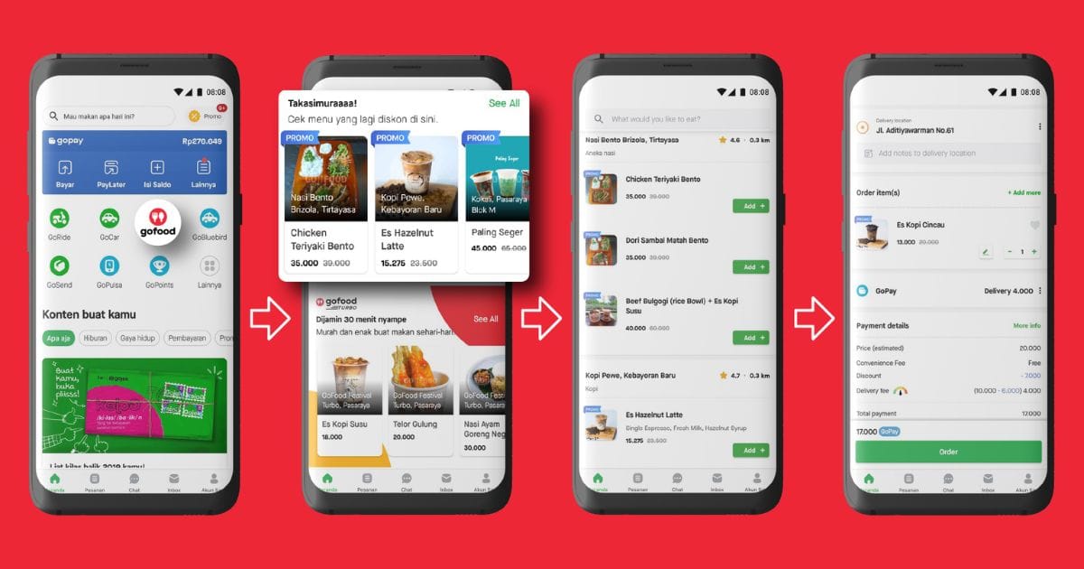 Aplikasi Jual Makanan Online - GoFood