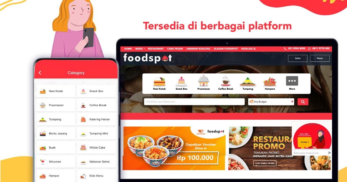 Aplikasi Jual Makanan Online - KlikEat