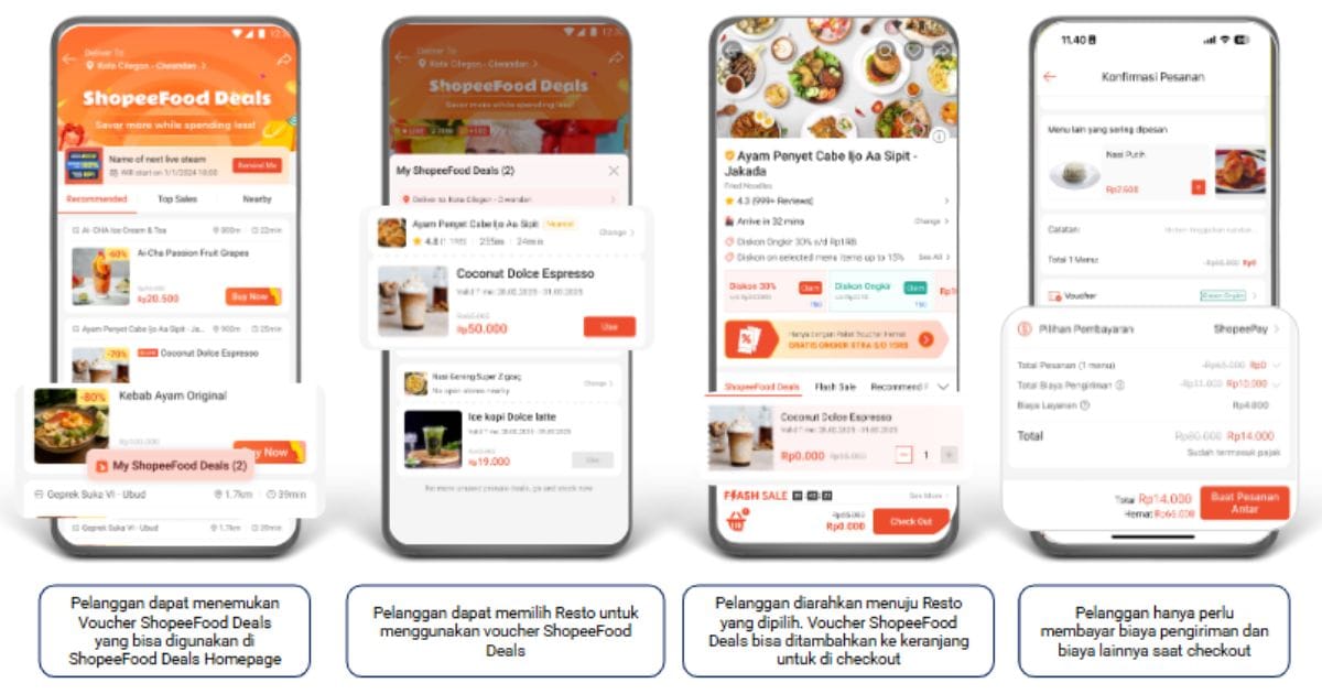 Aplikasi Jual Makanan Online - ShopeeFood