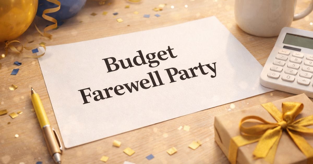Budget Farewell Party