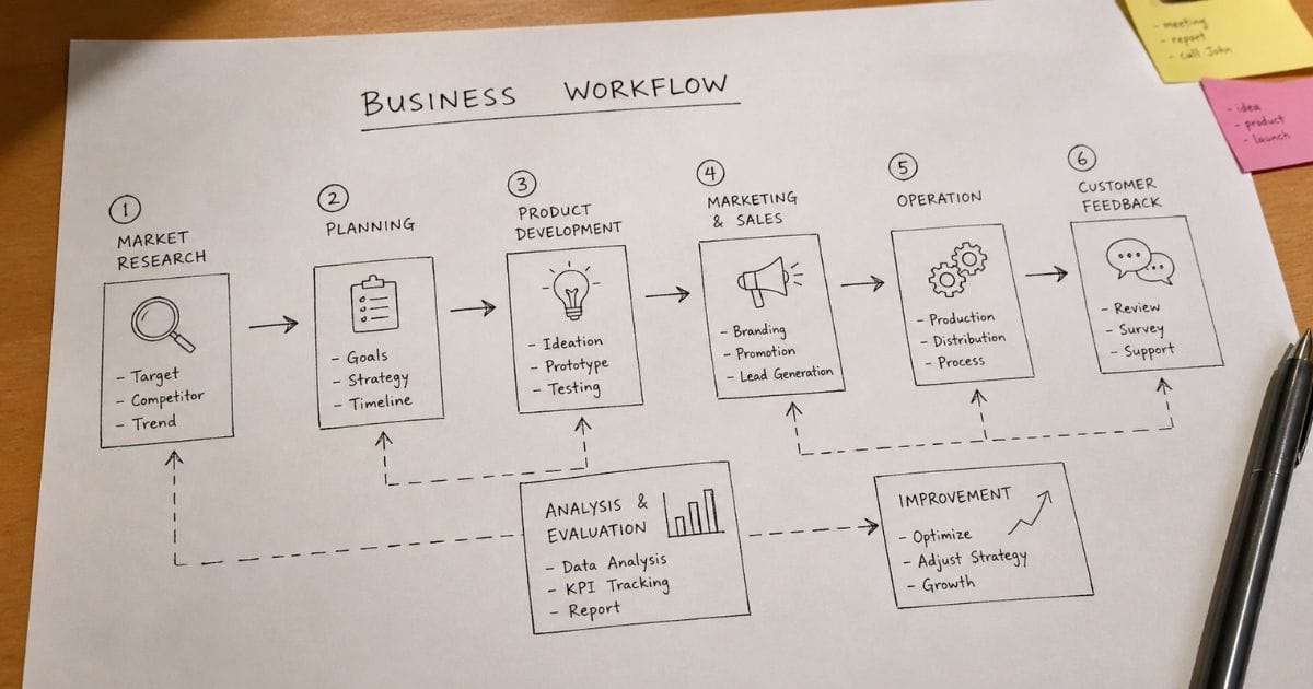 Cara Membuat Workflow Bisnis