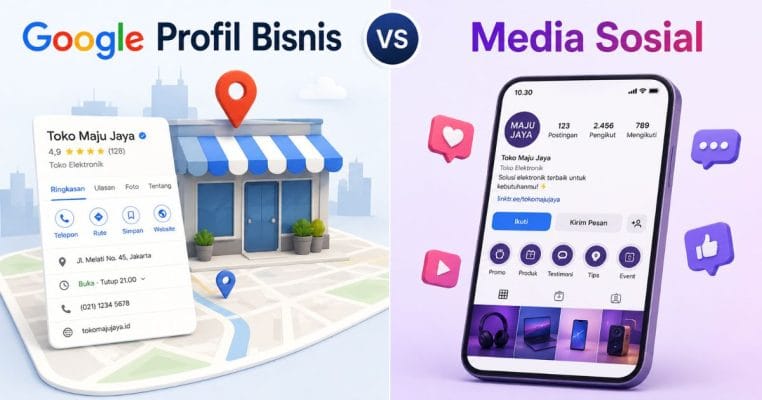 Google Profil Bisnis vs Media Sosial