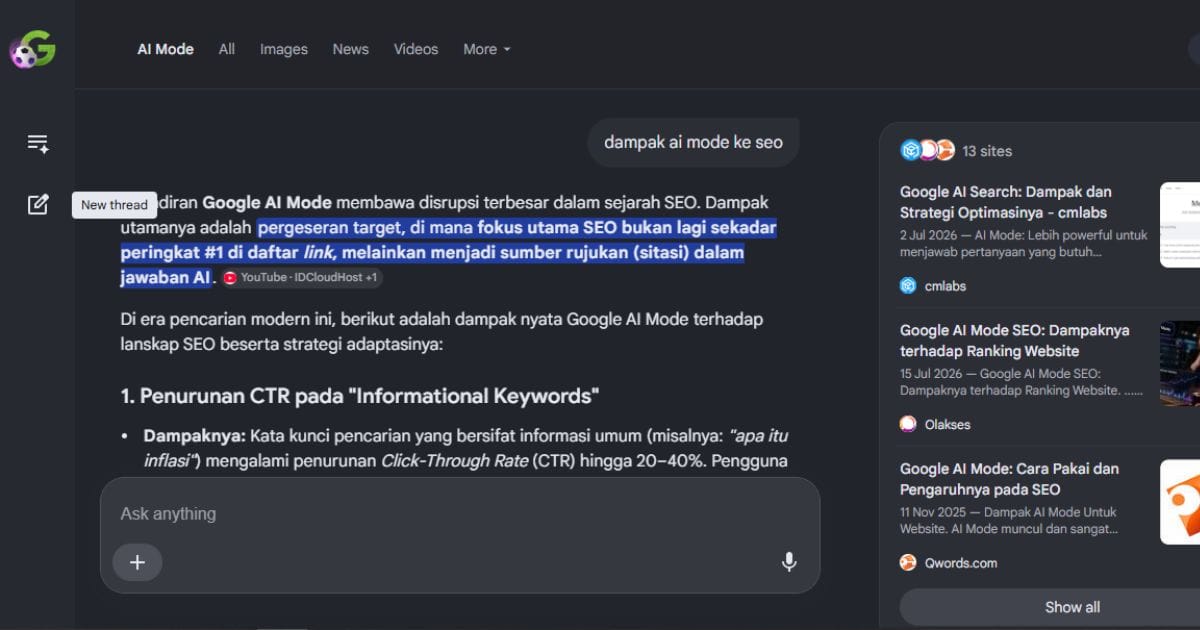 Fitur Google AI Mode (2)