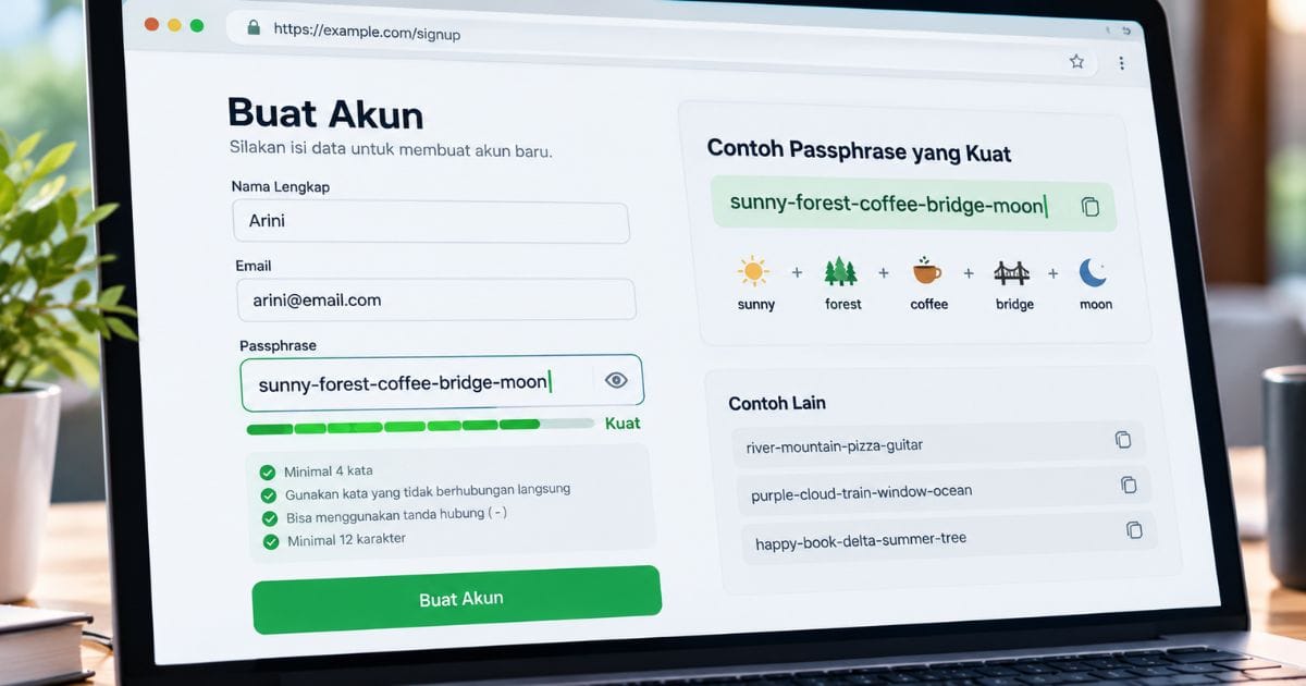 Kelebihan Passphrase password
